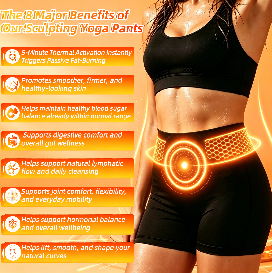 Au 𝐎𝐟𝐟𝐢𝐜𝐢𝐚𝐥 𝐁𝐫𝐚𝐧𝐝 𝐒𝐭𝐨𝐫𝐞 | 🍔 LUCKYSONG® 2026 8-in-1  Thermo Fat-Burning & Butt-Lifting Yoga Slimming Pants