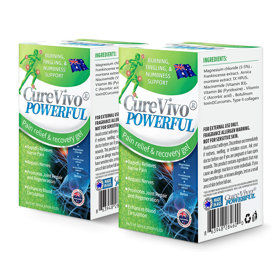 Official Store: ⚡CureVivo® Powerful pain relief&recovery gel(Painless, long-lasting relief, suitable for nerve pain, arthritis, varicose veins, and a wide range of orthopedic conditions)