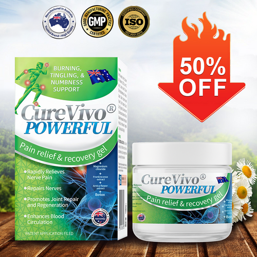 Official Store: ⚡CureVivo® Powerful pain relief&recovery gel(Painless, long-lasting relief, suitable for nerve pain, arthritis, varicose veins, and a wide range of orthopedic conditions)
