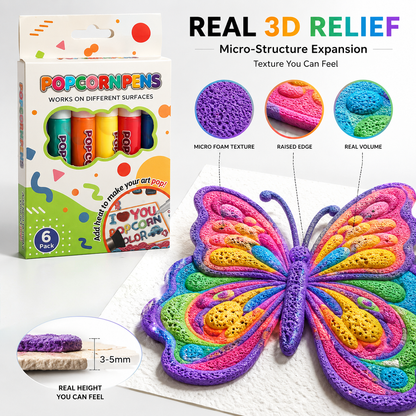 🥰Save 50% Today 🇦🇺 | 🎨 IEY® 3D Relief Art Pen – Turn Flat Drawings Into Touchable 3D Art