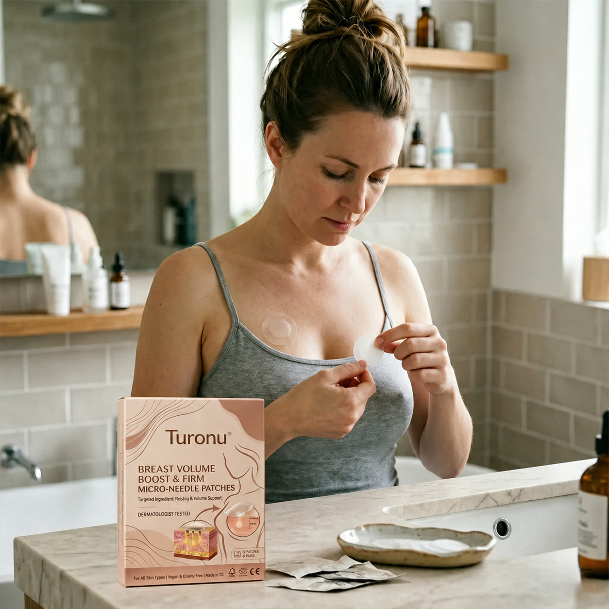 Turonu® 💕Targeted Breast Enhancement Advanced Nano Microneedle Patch💃