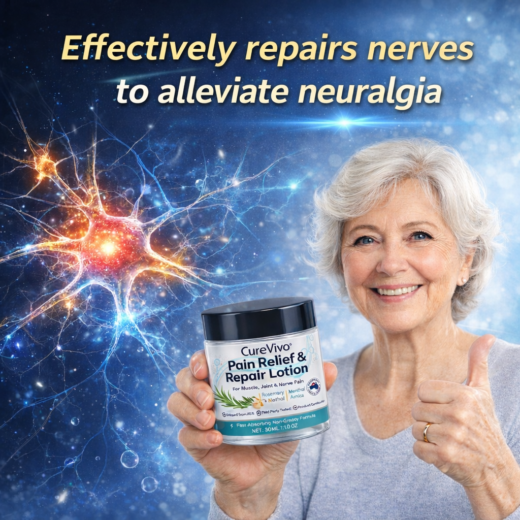 [New Year Special Offer] CureVivo® Pain Relief& Repair Lotion🦄For Muscle, Joint & Nerve Pain