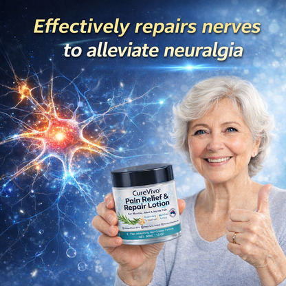[New Year Special Offer] CureVivo® Pain Relief& Repair Lotion🦄For Muscle, Joint & Nerve Pain