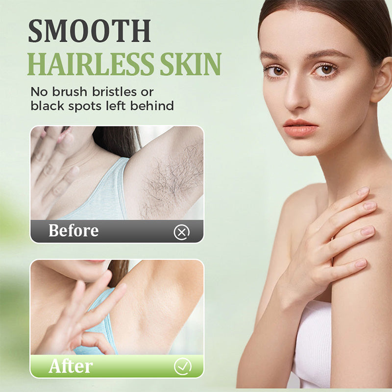 ⏳Hudros ® Limited-time 50% off⏰💥Large-size hair removal cream Gentle and non-irritating hair removal cream set (hair removal cream + razor)🎁