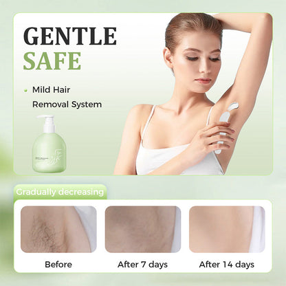 ⏳Hudros ® Limited-time 50% off⏰💥Large-size hair removal cream Gentle and non-irritating hair removal cream set (hair removal cream + razor)🎁