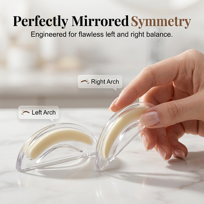 ✨EdiJonah®  Eyebrow Stamp Kit – Instant Perfect Symmetry, 3 Signature Shapes (Straight/Arched/Willow), Press & Go – Beginner Friendly, Time‑Saving Makeup Tool (1 or 2 Pack)