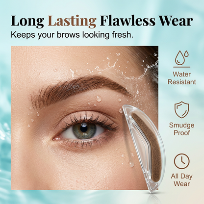✨EdiJonah®  Eyebrow Stamp Kit – Instant Perfect Symmetry, 3 Signature Shapes (Straight/Arched/Willow), Press & Go – Beginner Friendly, Time‑Saving Makeup Tool (1 or 2 Pack)