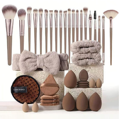 💡EdiJonah® 💓Surprise Price 50% : All-in-One Makeup Brush & Sponge Set